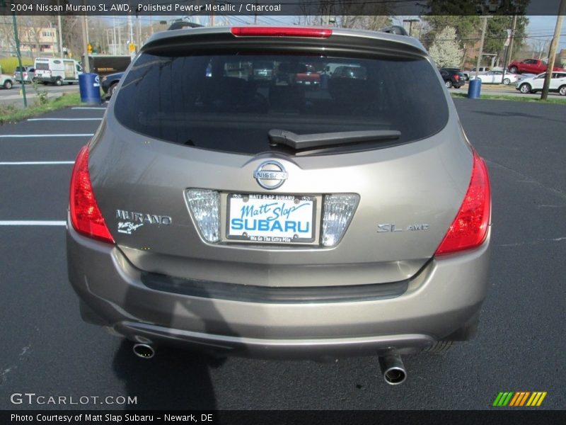Polished Pewter Metallic / Charcoal 2004 Nissan Murano SL AWD