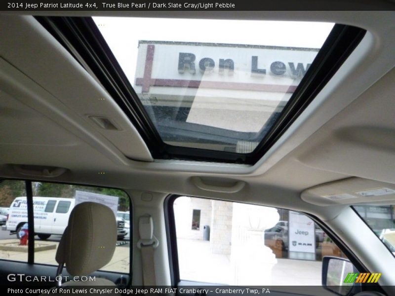 True Blue Pearl / Dark Slate Gray/Light Pebble 2014 Jeep Patriot Latitude 4x4