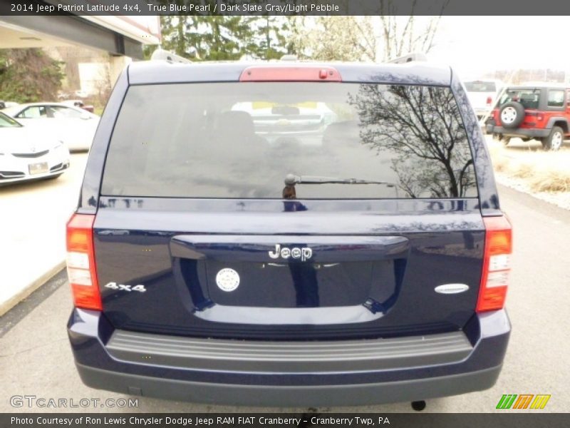 True Blue Pearl / Dark Slate Gray/Light Pebble 2014 Jeep Patriot Latitude 4x4
