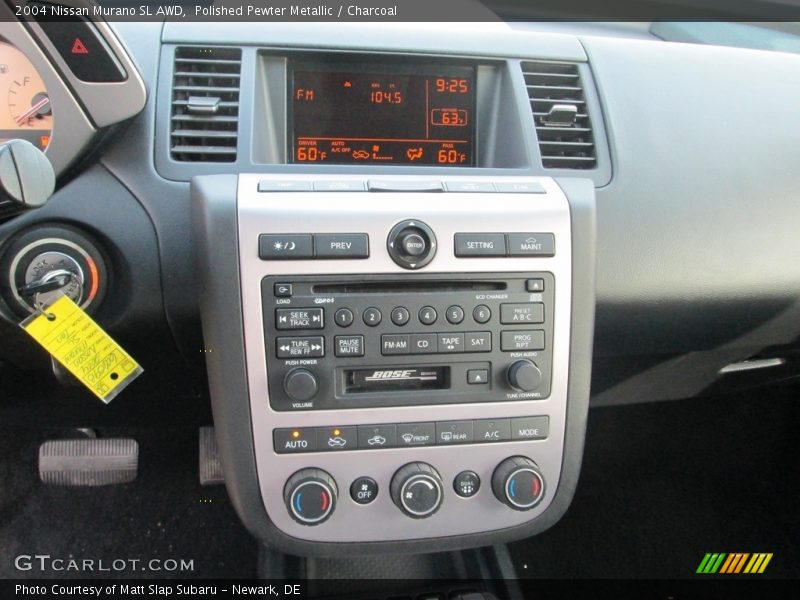 Polished Pewter Metallic / Charcoal 2004 Nissan Murano SL AWD