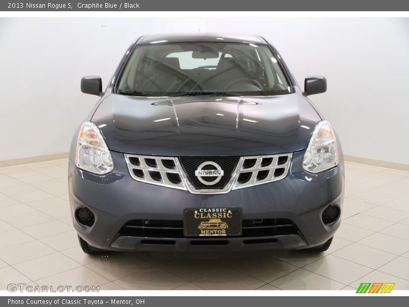 Graphite Blue / Black 2013 Nissan Rogue S