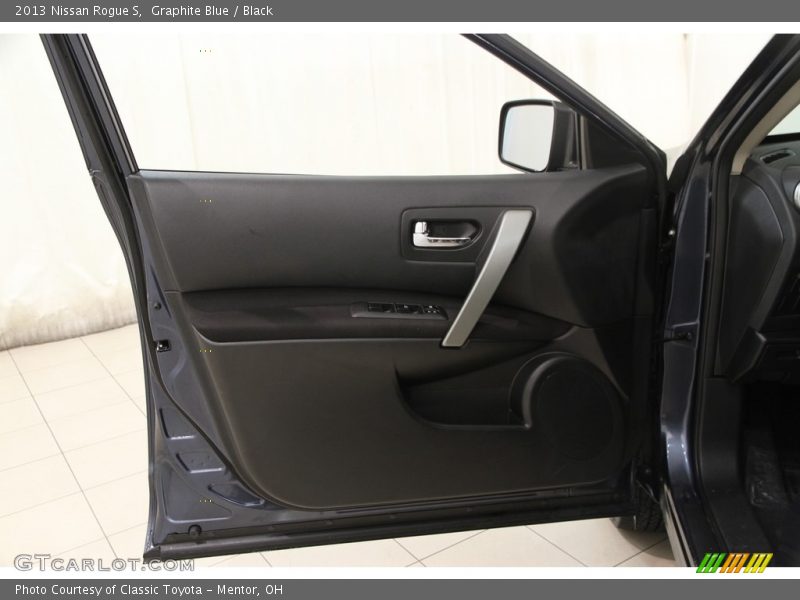 Graphite Blue / Black 2013 Nissan Rogue S