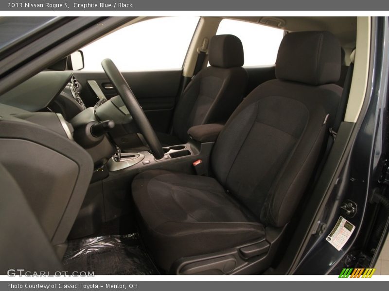 Graphite Blue / Black 2013 Nissan Rogue S