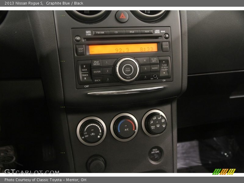 Graphite Blue / Black 2013 Nissan Rogue S