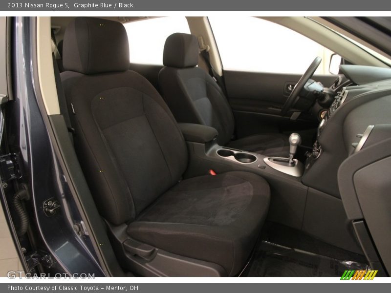 Graphite Blue / Black 2013 Nissan Rogue S