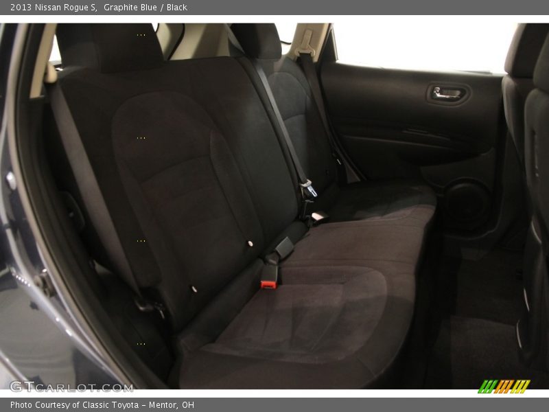 Graphite Blue / Black 2013 Nissan Rogue S