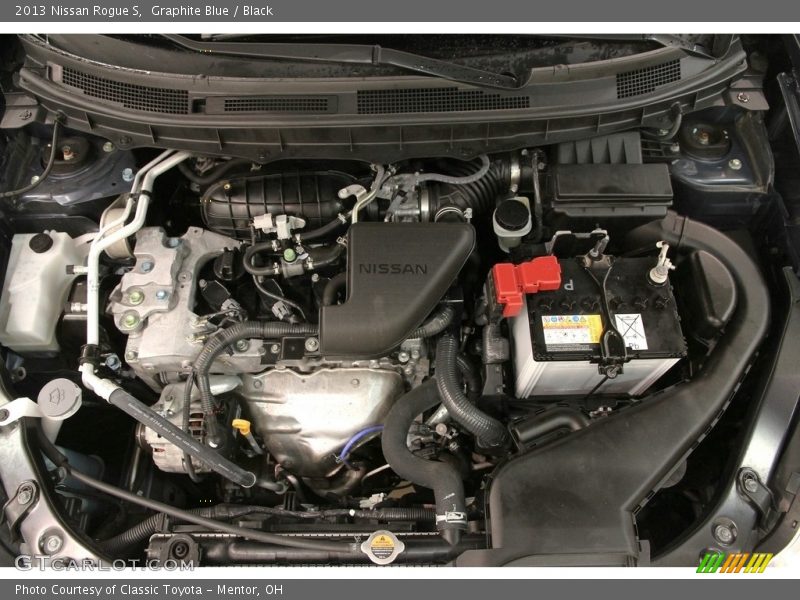 Graphite Blue / Black 2013 Nissan Rogue S