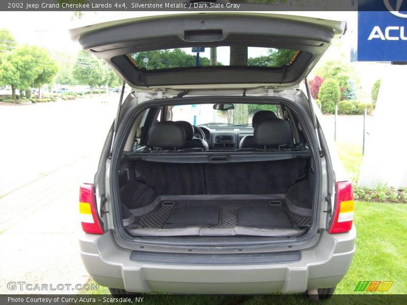 Silverstone Metallic / Dark Slate Gray 2002 Jeep Grand Cherokee Laredo 4x4