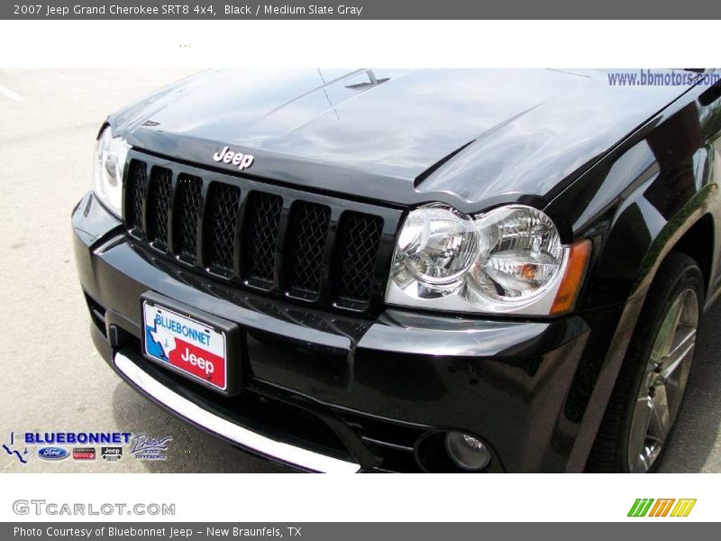 Black / Medium Slate Gray 2007 Jeep Grand Cherokee SRT8 4x4