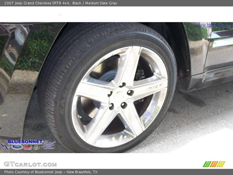 Black / Medium Slate Gray 2007 Jeep Grand Cherokee SRT8 4x4