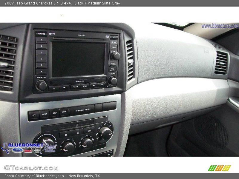 Black / Medium Slate Gray 2007 Jeep Grand Cherokee SRT8 4x4