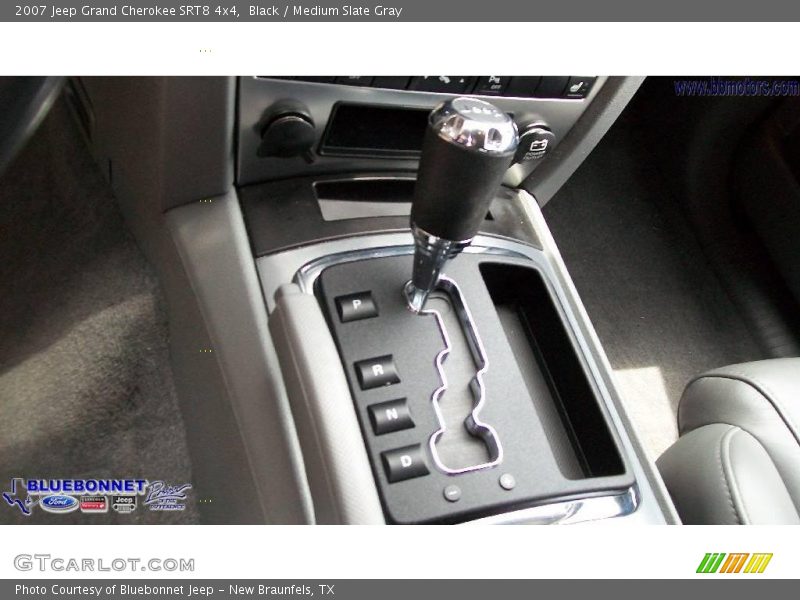 Black / Medium Slate Gray 2007 Jeep Grand Cherokee SRT8 4x4