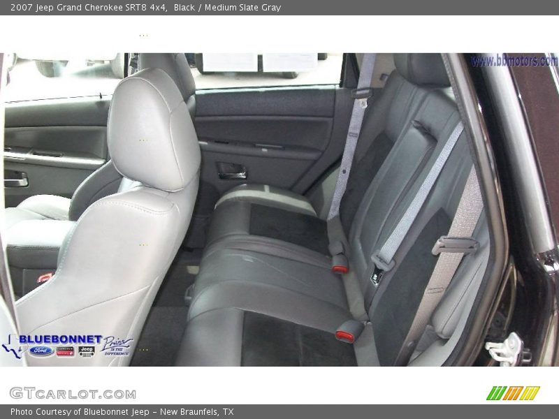 Black / Medium Slate Gray 2007 Jeep Grand Cherokee SRT8 4x4