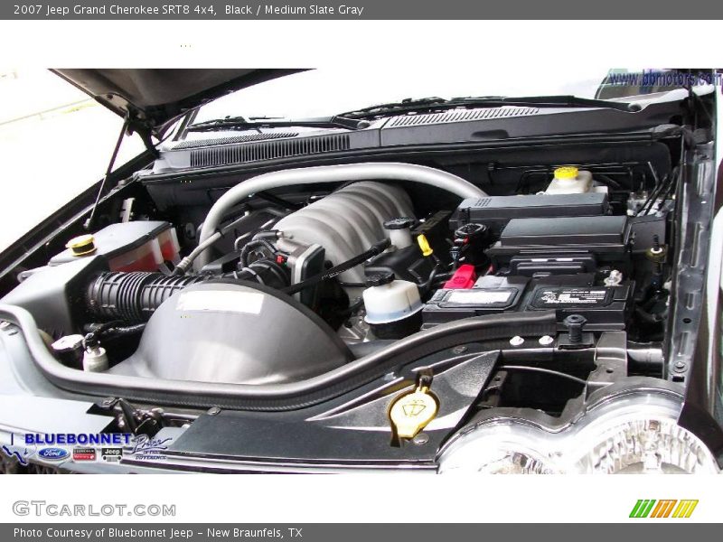 Black / Medium Slate Gray 2007 Jeep Grand Cherokee SRT8 4x4