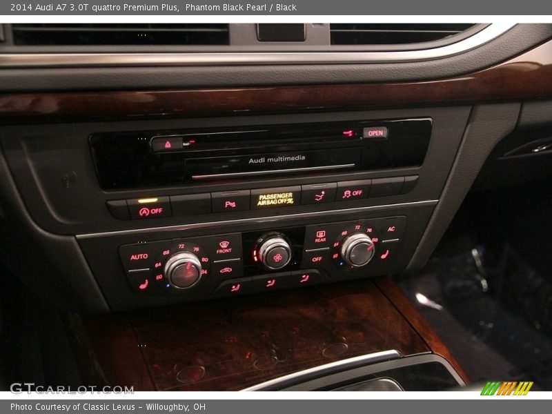 Phantom Black Pearl / Black 2014 Audi A7 3.0T quattro Premium Plus