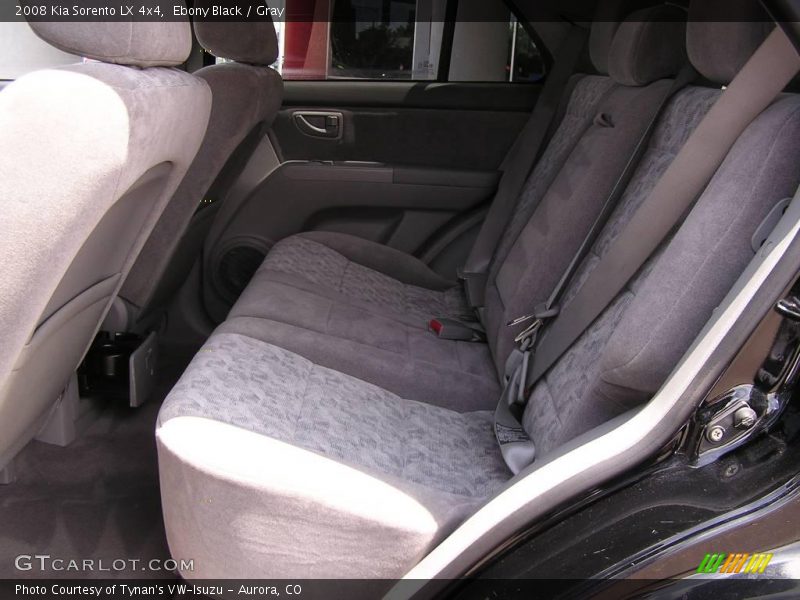 Ebony Black / Gray 2008 Kia Sorento LX 4x4