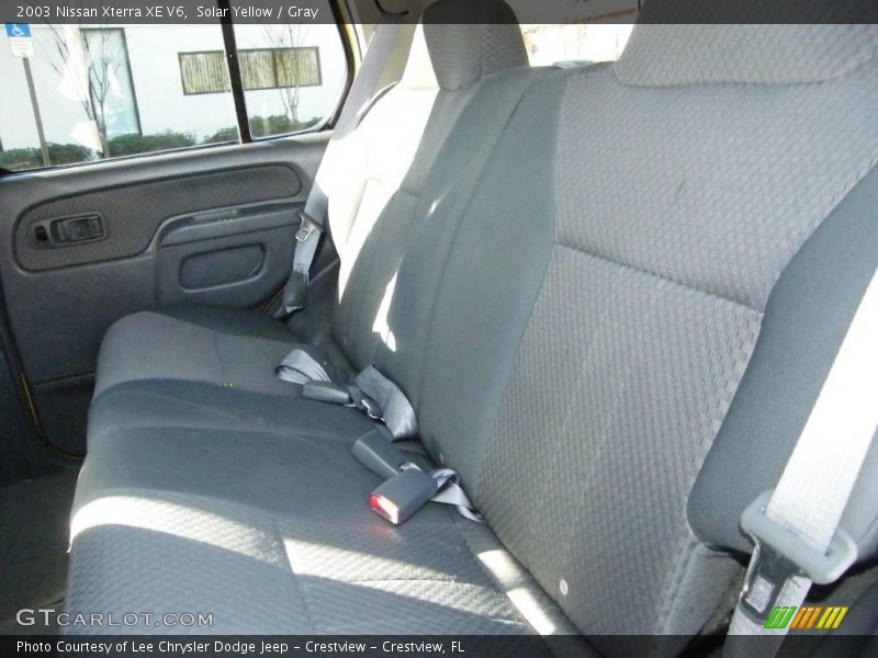 Solar Yellow / Gray 2003 Nissan Xterra XE V6