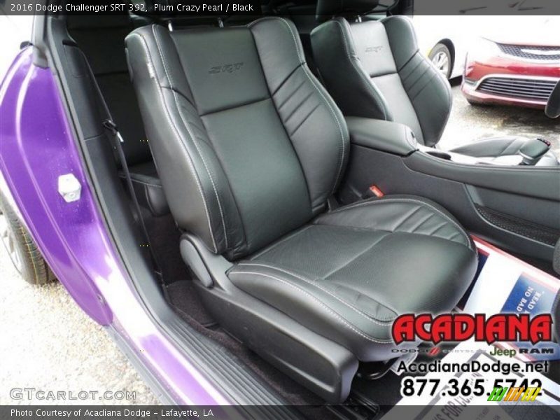 Plum Crazy Pearl / Black 2016 Dodge Challenger SRT 392