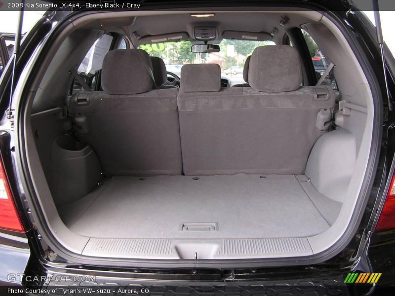 Ebony Black / Gray 2008 Kia Sorento LX 4x4