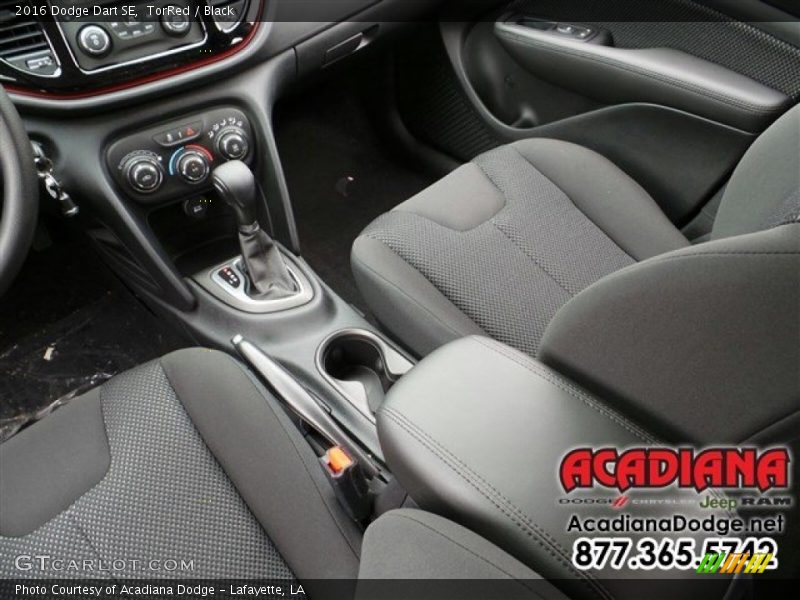 TorRed / Black 2016 Dodge Dart SE
