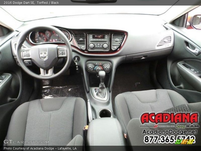 TorRed / Black 2016 Dodge Dart SE