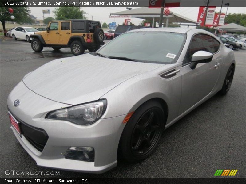 Sterling Silver Metallic / Black Leather/Alcantara 2013 Subaru BRZ Limited