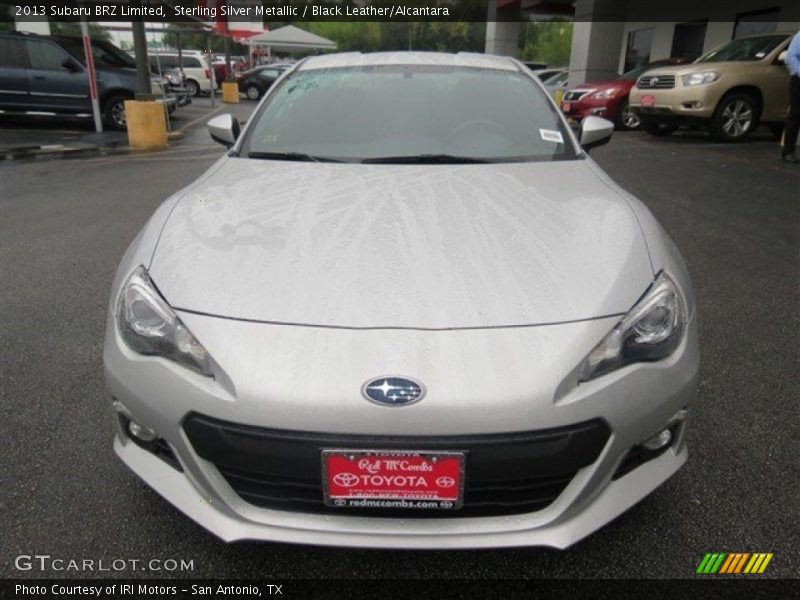 Sterling Silver Metallic / Black Leather/Alcantara 2013 Subaru BRZ Limited