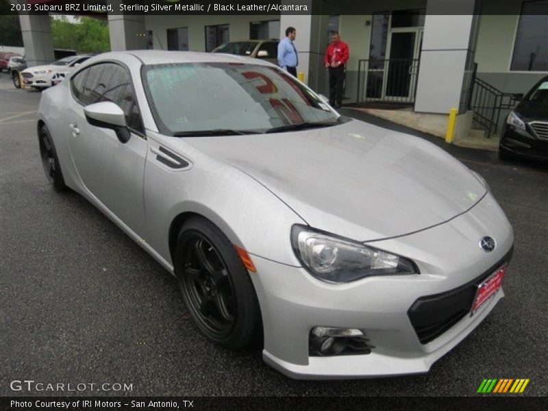 Sterling Silver Metallic / Black Leather/Alcantara 2013 Subaru BRZ Limited