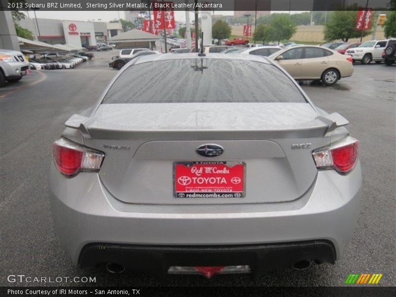 Sterling Silver Metallic / Black Leather/Alcantara 2013 Subaru BRZ Limited