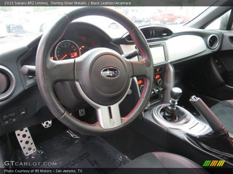 Sterling Silver Metallic / Black Leather/Alcantara 2013 Subaru BRZ Limited