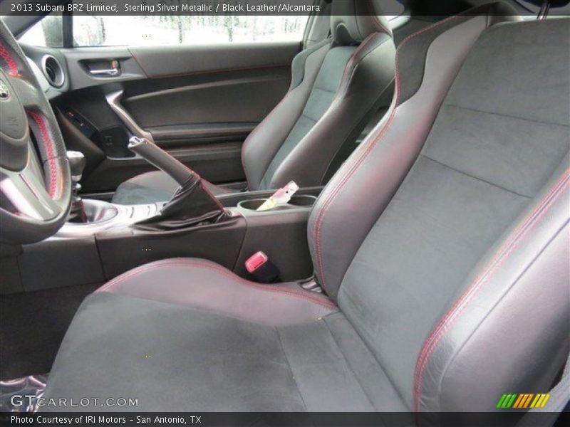 Sterling Silver Metallic / Black Leather/Alcantara 2013 Subaru BRZ Limited