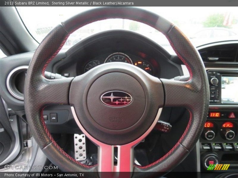 Sterling Silver Metallic / Black Leather/Alcantara 2013 Subaru BRZ Limited
