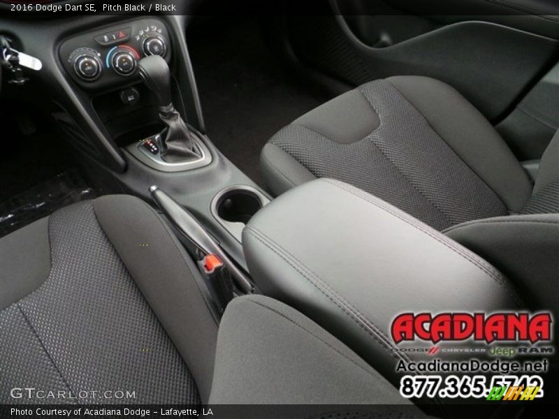 Pitch Black / Black 2016 Dodge Dart SE
