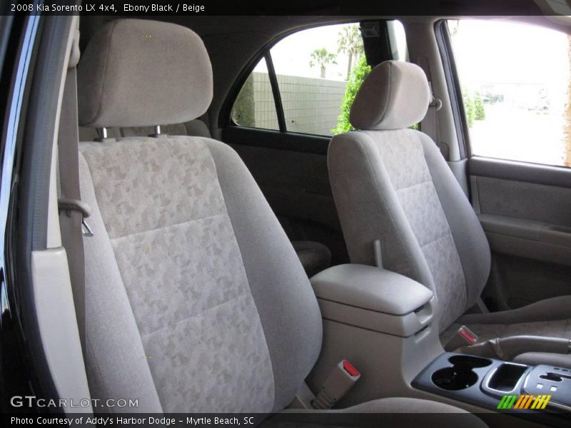 Ebony Black / Beige 2008 Kia Sorento LX 4x4