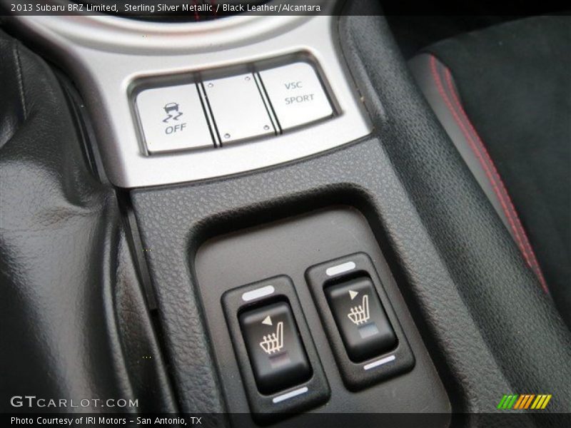 Sterling Silver Metallic / Black Leather/Alcantara 2013 Subaru BRZ Limited