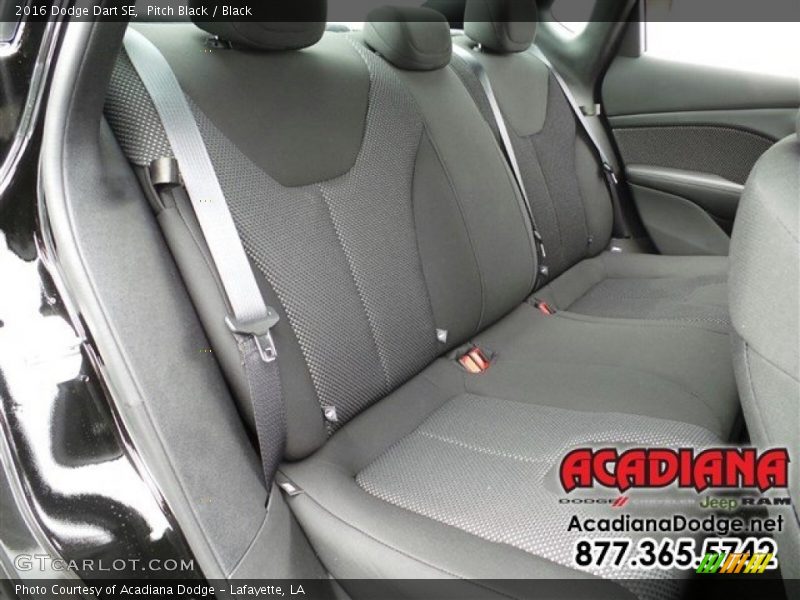 Pitch Black / Black 2016 Dodge Dart SE