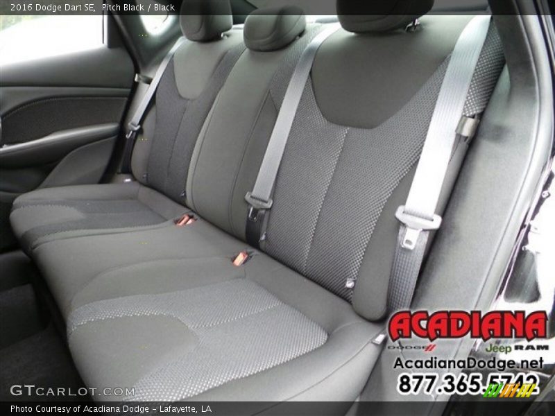 Pitch Black / Black 2016 Dodge Dart SE