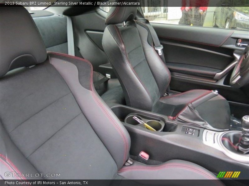 Sterling Silver Metallic / Black Leather/Alcantara 2013 Subaru BRZ Limited