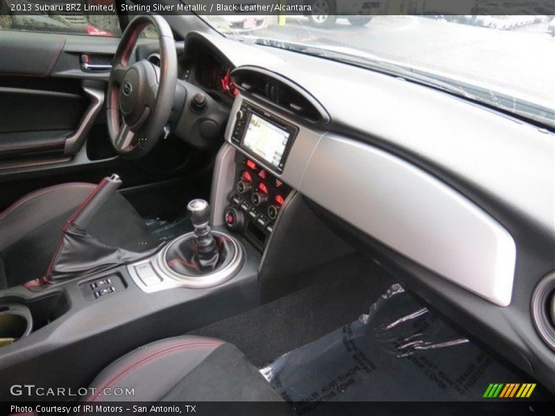 Sterling Silver Metallic / Black Leather/Alcantara 2013 Subaru BRZ Limited