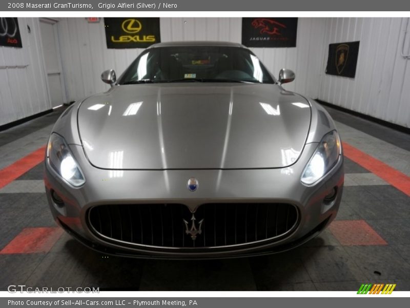 Grigio Alfieri (Silver) / Nero 2008 Maserati GranTurismo