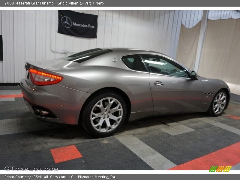 Grigio Alfieri (Silver) / Nero 2008 Maserati GranTurismo