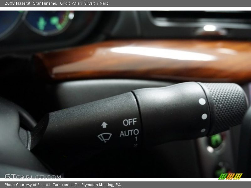 Grigio Alfieri (Silver) / Nero 2008 Maserati GranTurismo
