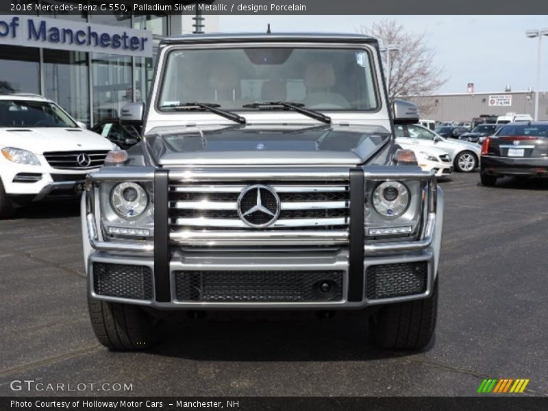 Palladium Silver Metallic / designo Porcelain 2016 Mercedes-Benz G 550