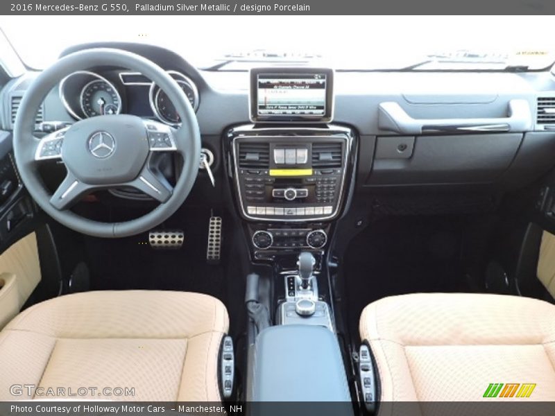Palladium Silver Metallic / designo Porcelain 2016 Mercedes-Benz G 550