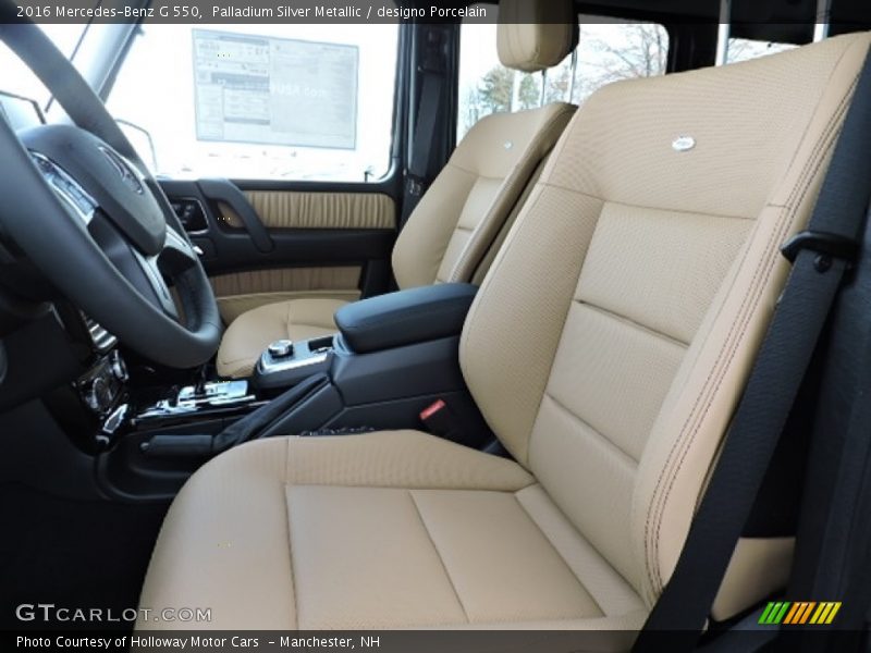 Palladium Silver Metallic / designo Porcelain 2016 Mercedes-Benz G 550