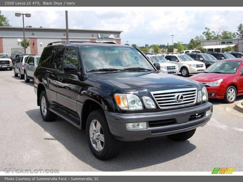Black Onyx / Ivory 2006 Lexus LX 470