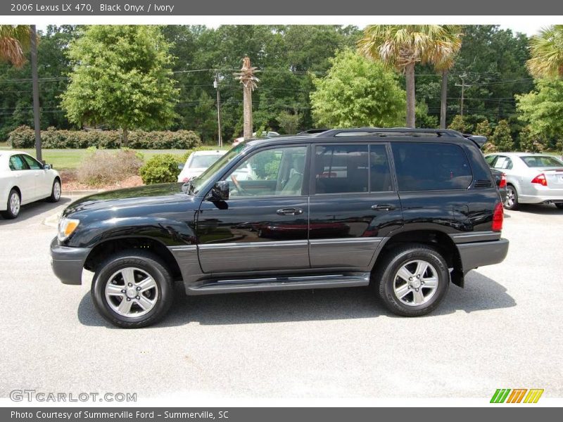 Black Onyx / Ivory 2006 Lexus LX 470