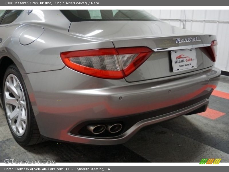 Grigio Alfieri (Silver) / Nero 2008 Maserati GranTurismo