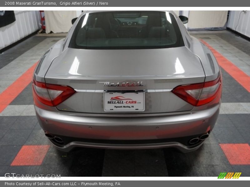 Grigio Alfieri (Silver) / Nero 2008 Maserati GranTurismo