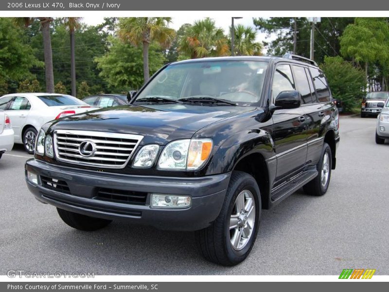 Black Onyx / Ivory 2006 Lexus LX 470